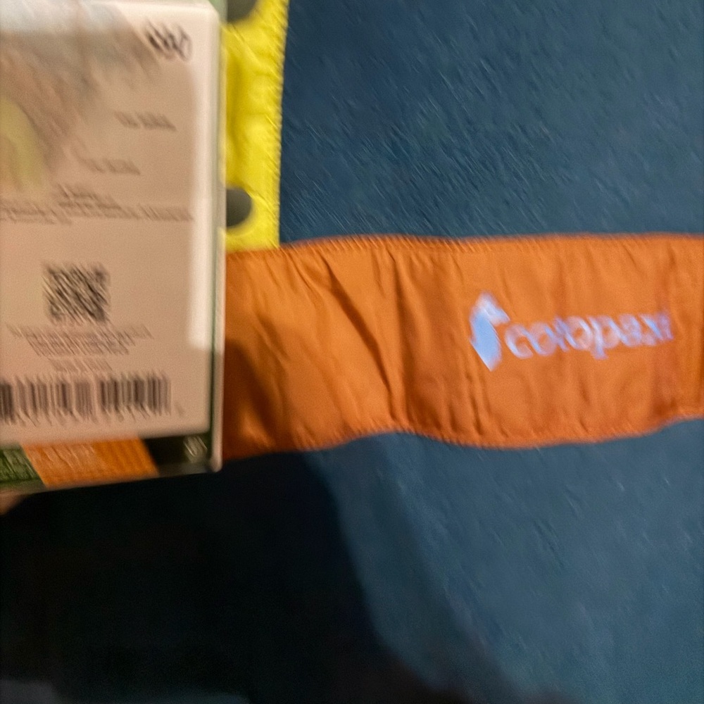 Cotopaxi Orange and Blue Gear
